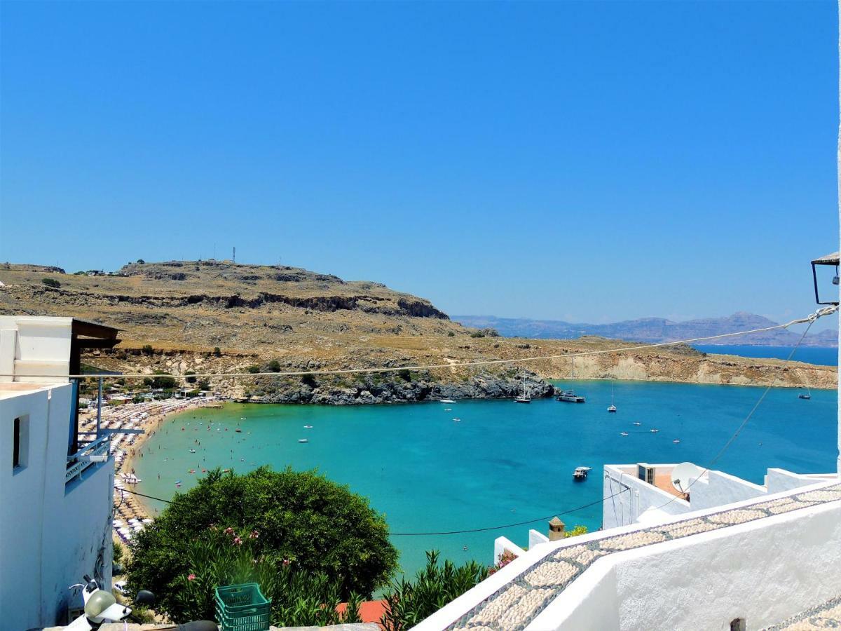 Lindos Aktaia Villa Esterno foto