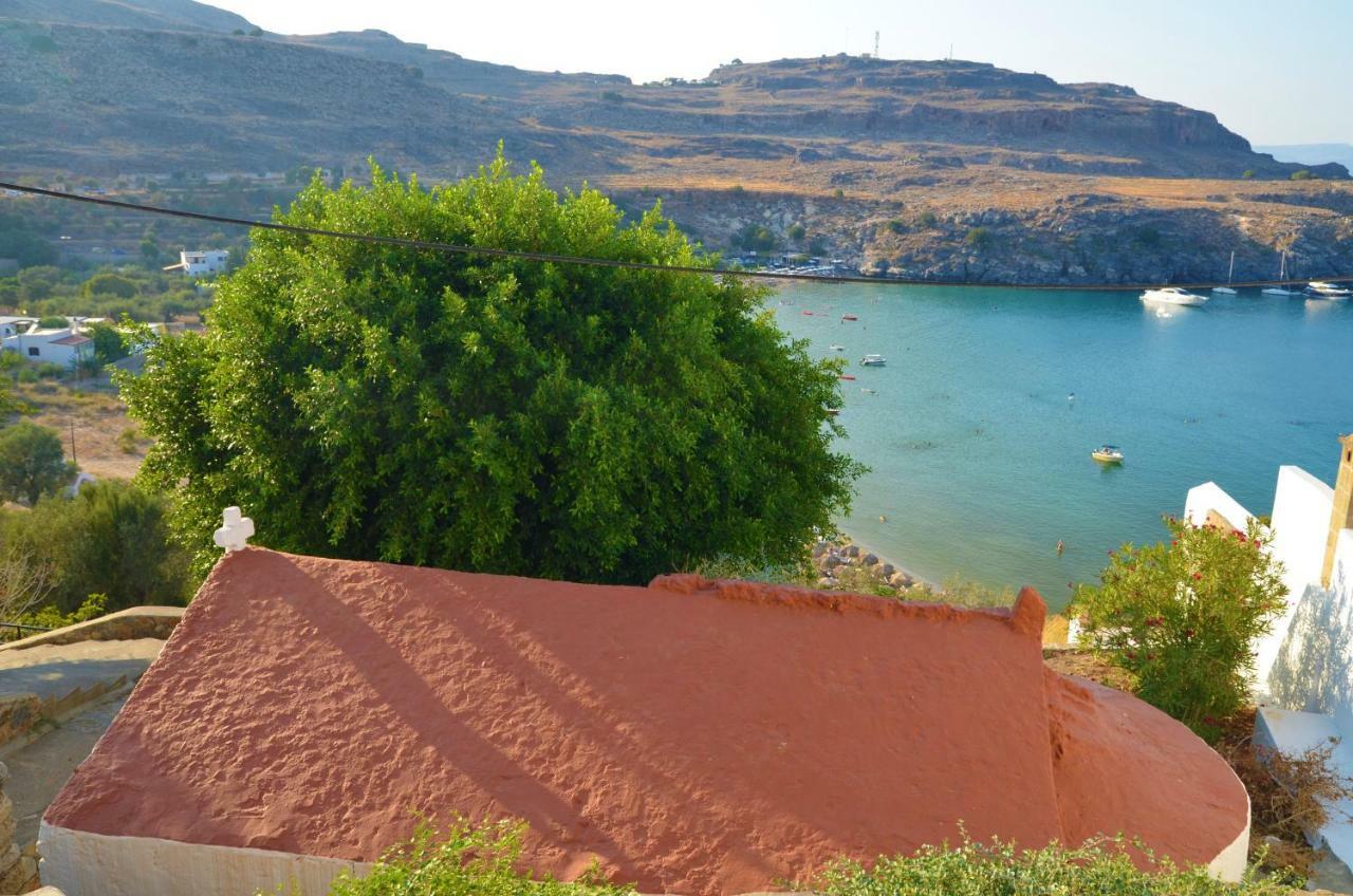 Lindos Aktaia Villa Esterno foto